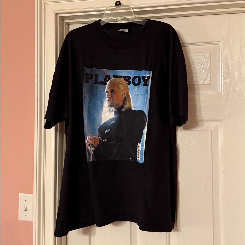 Playboy Black Daemon Targaryen XXL shirt house of dragons Game of Thrones